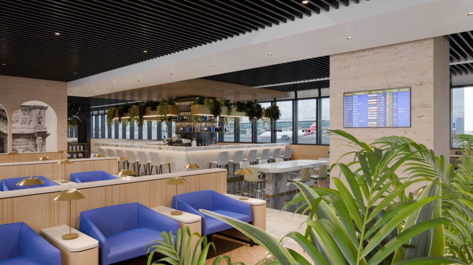 Prima Vista Lounge – Rome Fiumicino Airport (FCO), Terminal 1
