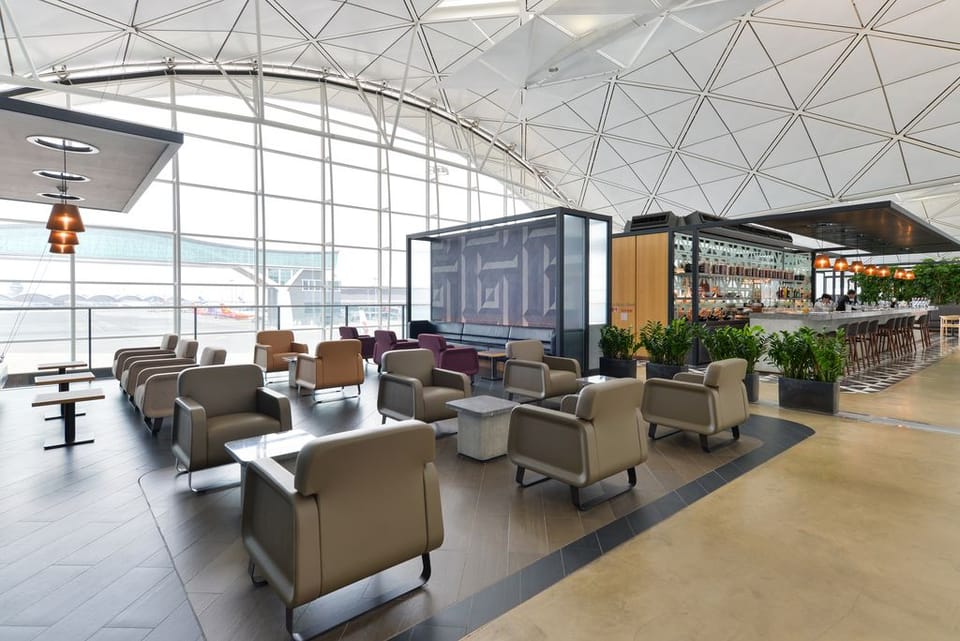 Qantas Hong Kong International Lounge – Hong Kong Airport (HKG), Terminal 1