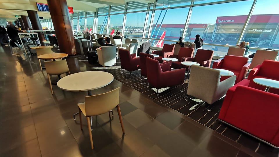 Qantas Club – Sydney Airport (SYD), Terminal 3 – seating area