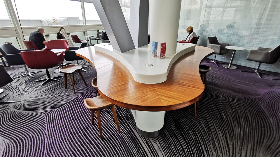 Virgin Australia Lounge (T2) – Sydney Airport (SYD), Terminal 2 – seating area