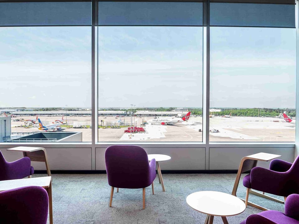 Escape Lounge (Terminal 2) – Manchester Airport (MAN), Terminal 2 – seating area