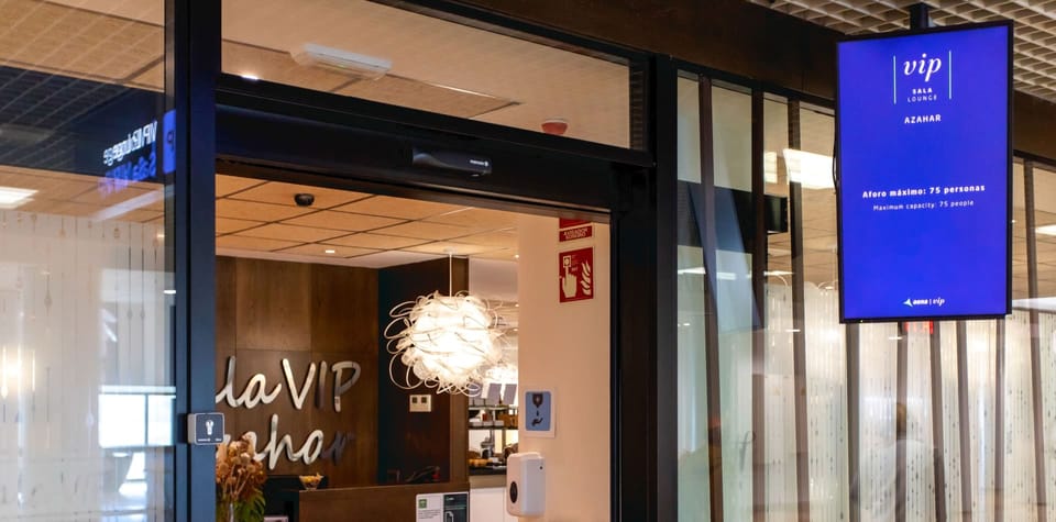Sala VIP Azahar – Seville Airport (SVQ), Main Terminal
