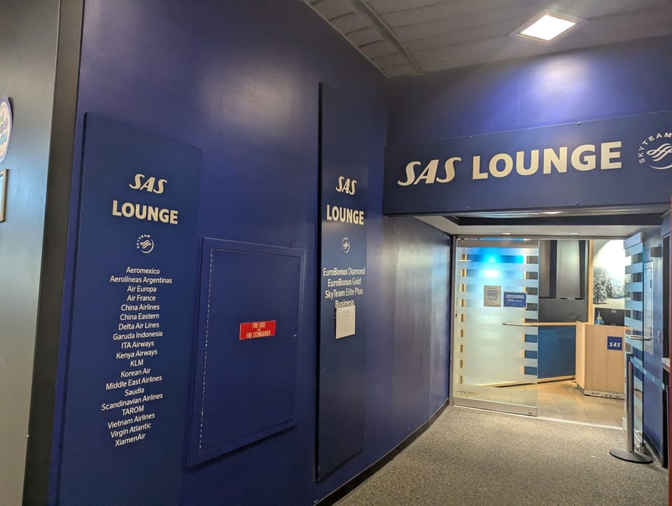 SAS Lounge – Newark Liberty Airport (EWR)