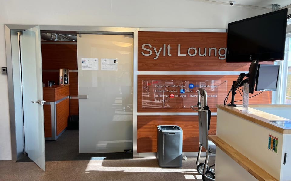 Sylt Lounge – Westerland Airport (GWT), After security