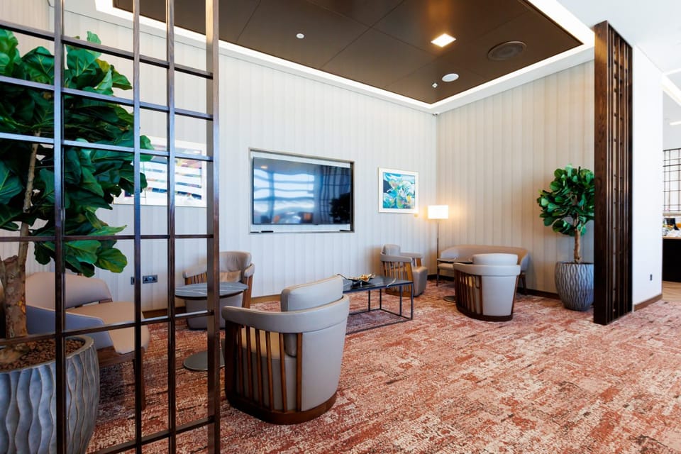 SilverKris Lounge (First Class) – Heathrow Airport (LHR), T2B – seating area