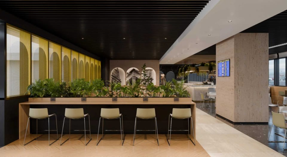 Prima Vista (E Gates) – Rome Fiumicino Airport (FCO), Terminal 1 – seating area