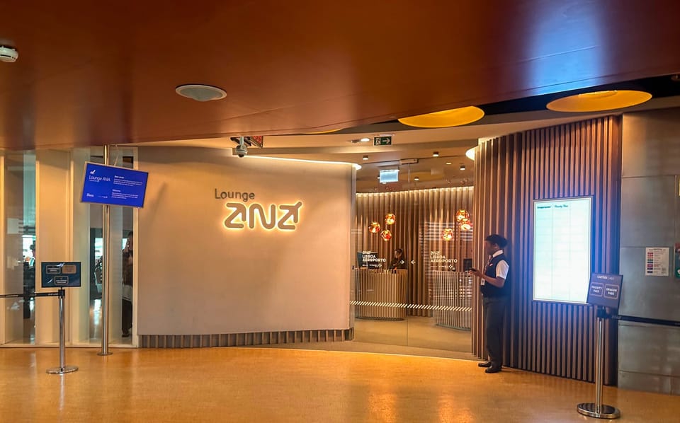 ANA Lounge – Lisbon Airport (LIS), Terminal 1