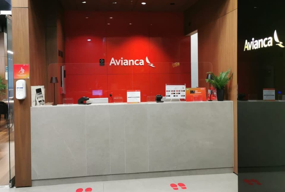 Avianca VIP Lounge – Bucaramanga Airport (BGA), Main Terminal – reception and entrance