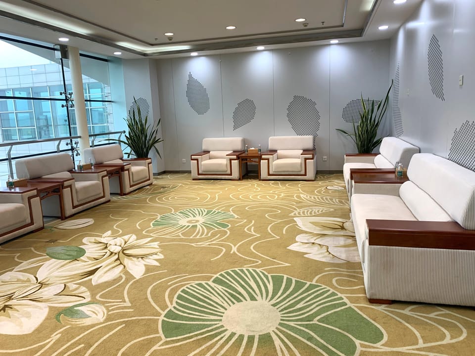 VIP Lounge – Yueyang City Airport (YYA), Main Terminal – seating area