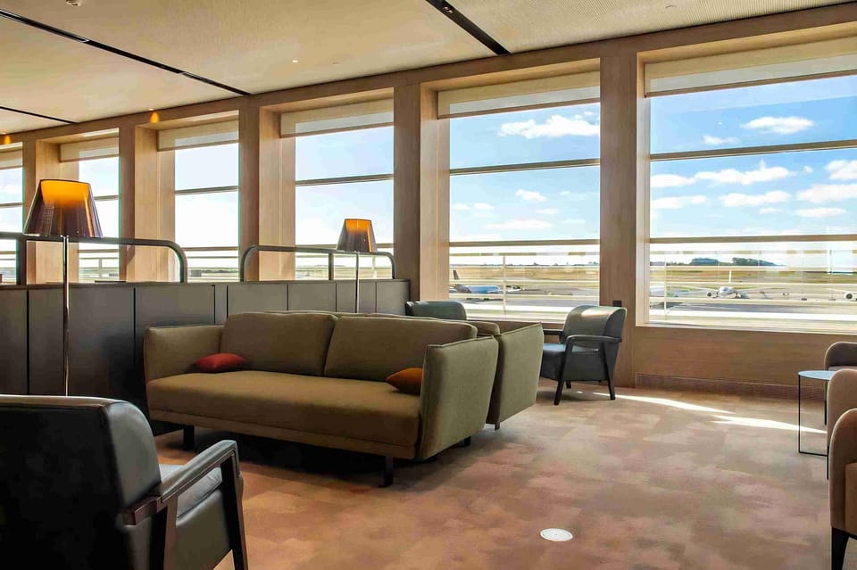 The View – Brussels Airport (BRU), Terminal B – lounge interior