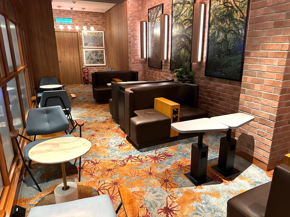 Travel Club Lounge (Satellite Building) – Kuala Lumpur Airport (KUL), Terminal 2 – seating area