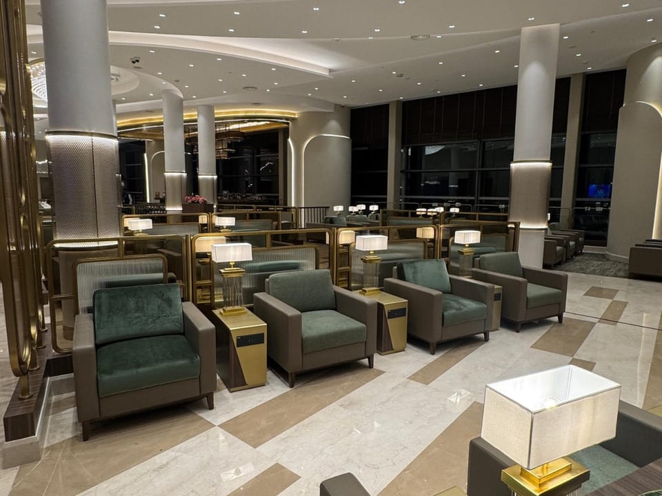 Encalm Privé Lounge – Hyderabad Airport (HYD), International Departures – seating area