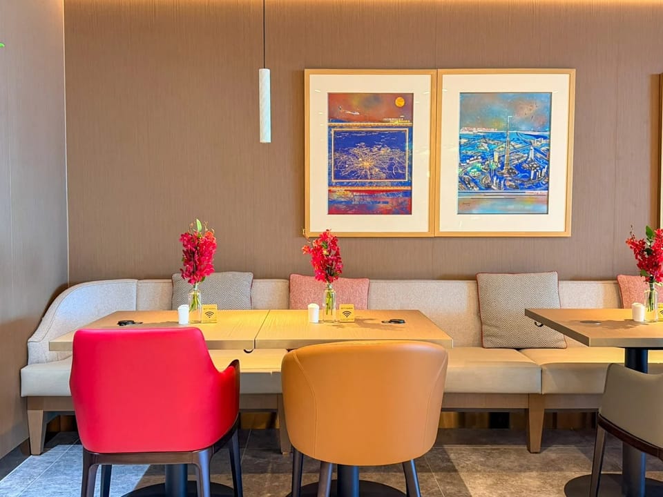 Emirates Lounge – Manchester Airport (MAN), Terminal 2 – seating area
