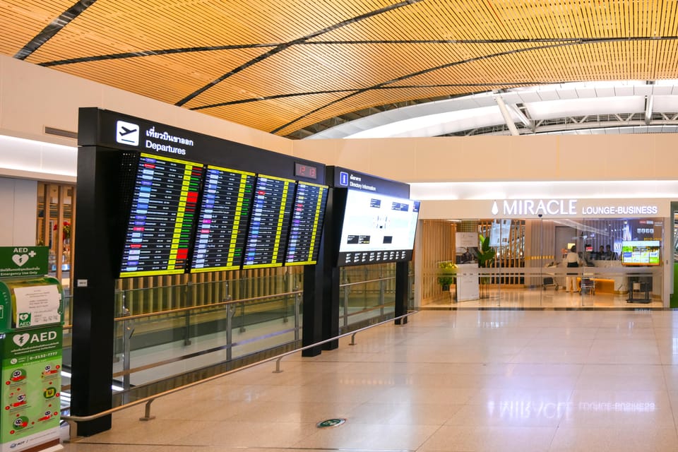 Miracle Business Class Lounge – Bangkok Suvarnabhumi Airport (BKK), Satellite Building