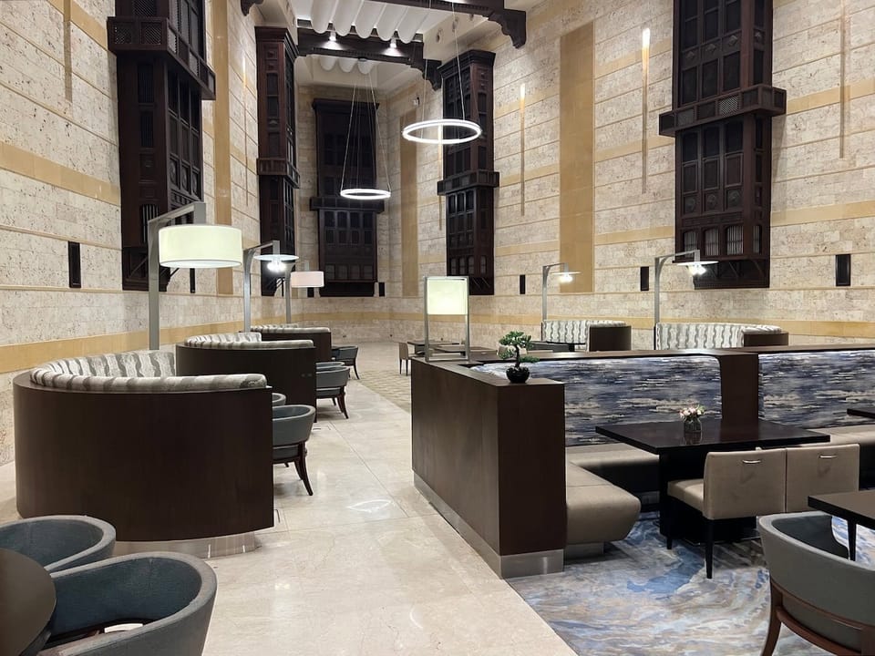 Aerotel Lobby Lounge – Jeddah Airport (JED), Terminal 1 – lounge interior