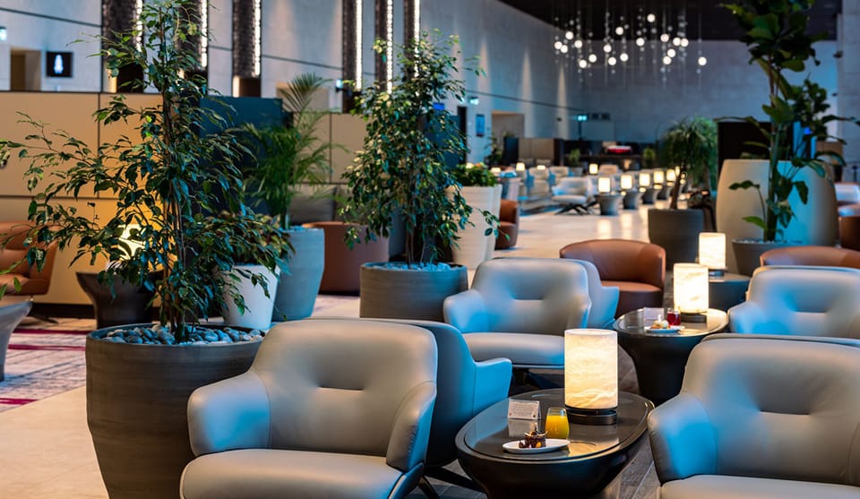 Al Mourjan Business Lounge - The Garden – Hamad International Airport (DOH), Main Terminal