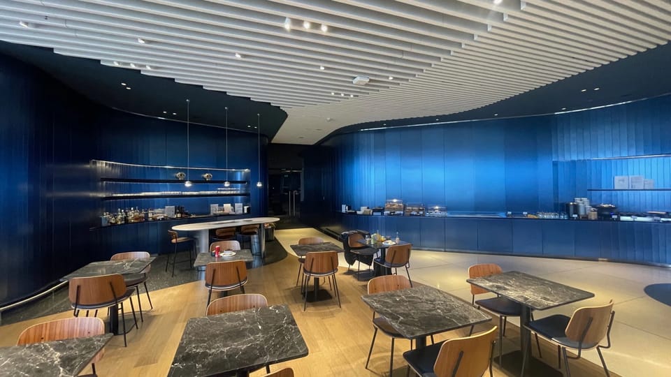 Aegean Business Lounge Ath Non – Athens Airport (ATH) – dining area