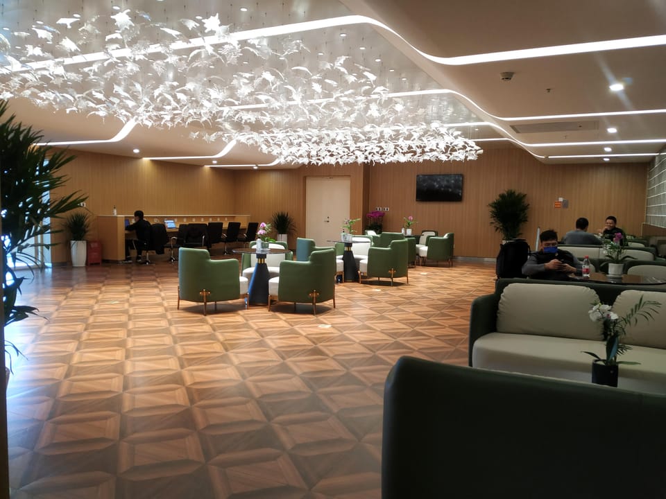 First class lounge – Lianyungang City Airport (LYG), Main Terminal – seating area