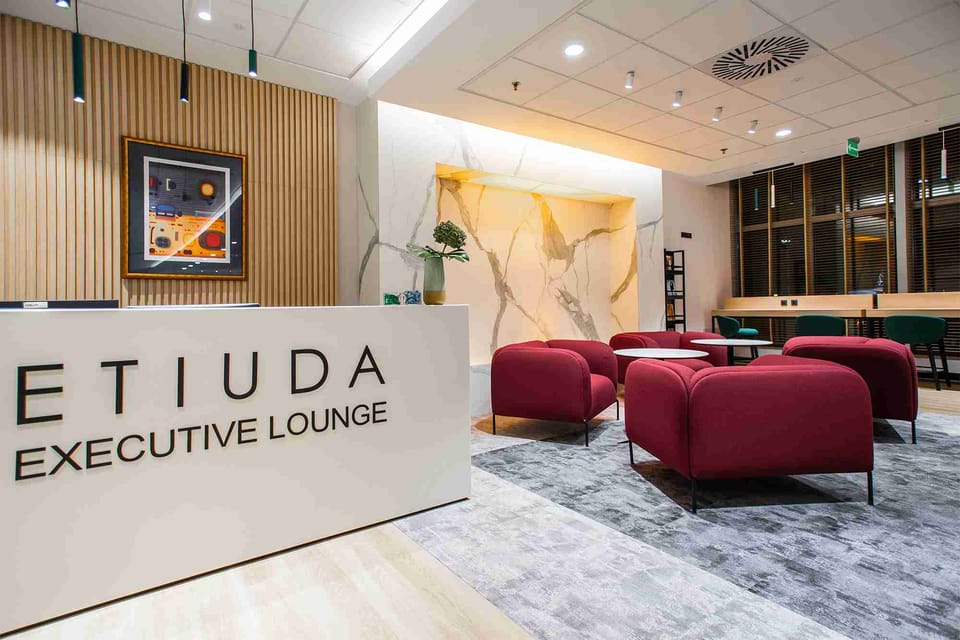 Etiuda Executive Lounge – Warsaw Chopin Airport (WAW), Terminal A