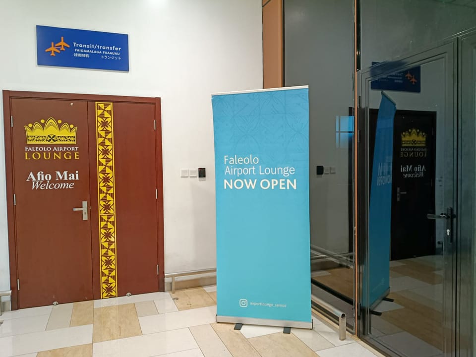 Faleolo Airport Lounge – Faleolo Airport (APW), After security