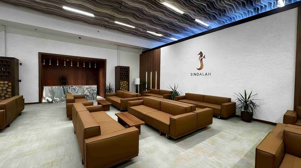 The Lounge – Neom Bay Airport (NUM), Terminal A – seating area