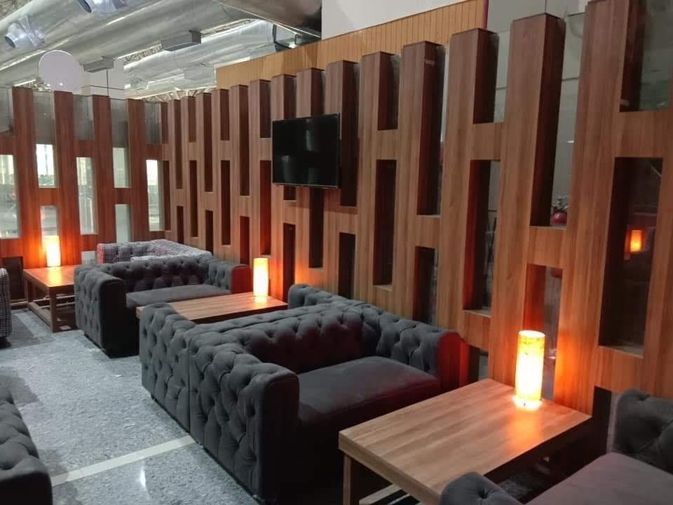 Paahun Lounge – Srinagar Airport (SXR), Domestic – seating area