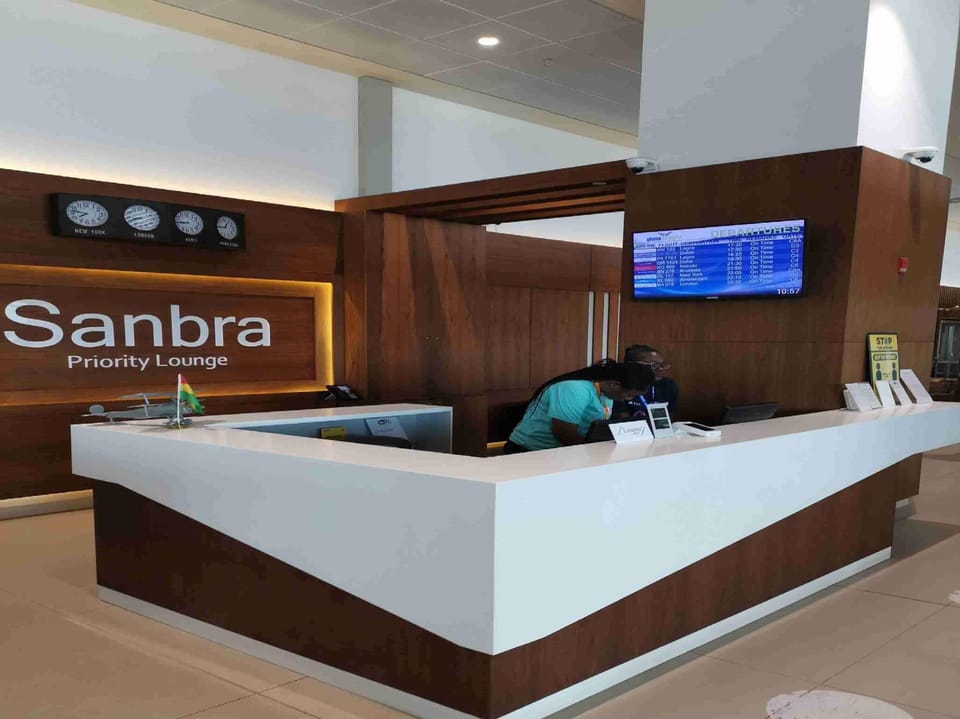 Sanbra Business & Priority Lounge – Accra Airport (ACC), Terminal 3