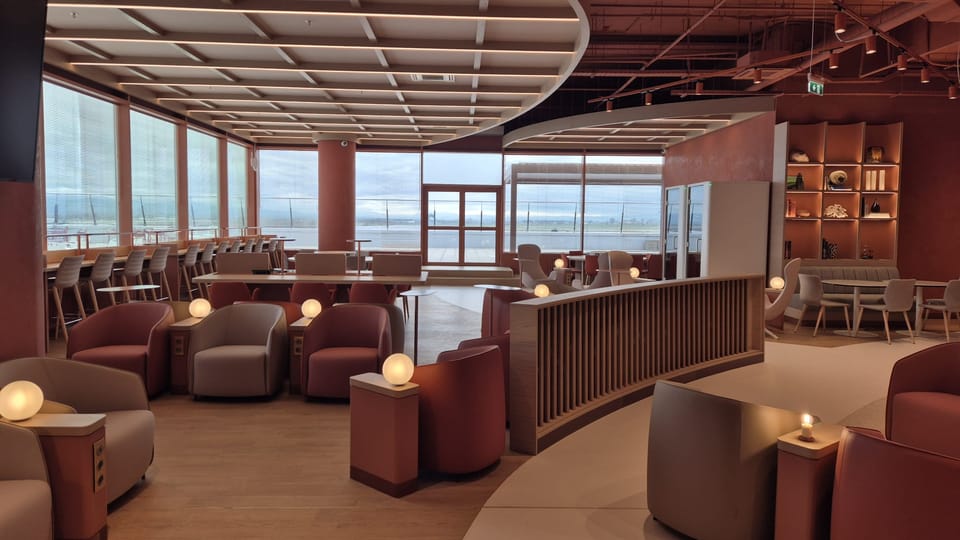 Primeclass Lounge – Sofia Airport (SOF), Terminal 2 – seating area