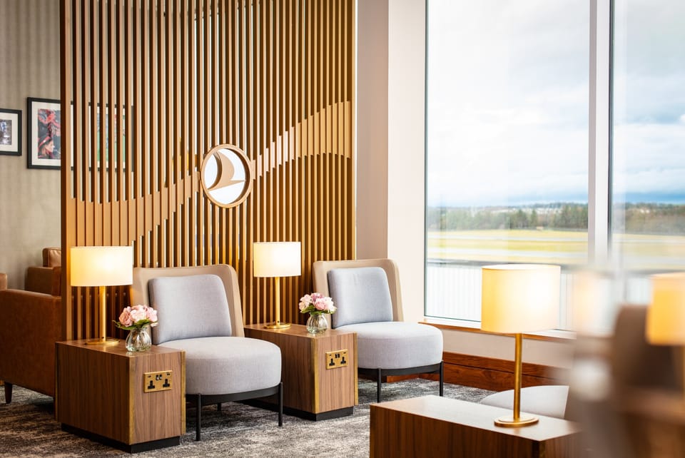 Turkish Airlines Lounge by Plaza Premium Group – Edinburgh Airport (EDI), Main Terminal