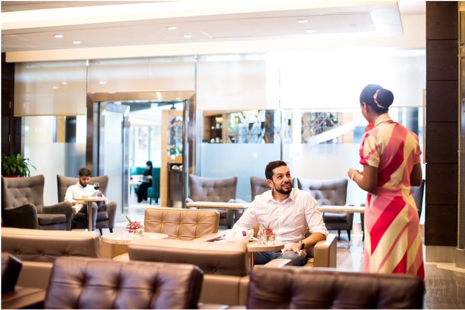 Marhaba Lounge (Concourse D) – Dubai International Airport (DXB), Terminal 1 – seating area