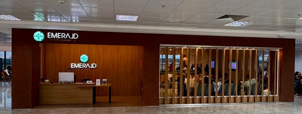 Emerald Lounge - Foz do Iguacu – Foz do Iguaçu Airport (IGU), Main Terminal – reception and entrance