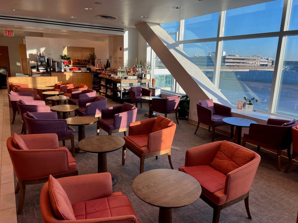 Air India Maharaja Lounge – John F. Kennedy Airport (JFK), Terminal 4 – seating area