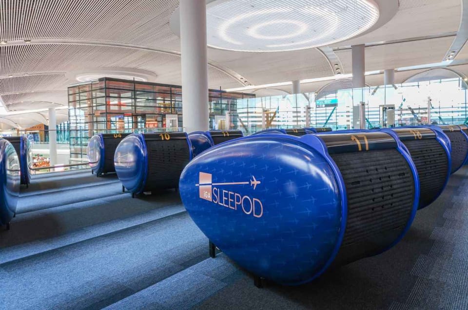 iGA Sleepod – Istanbul Airport (IST), International Terminal – amenities