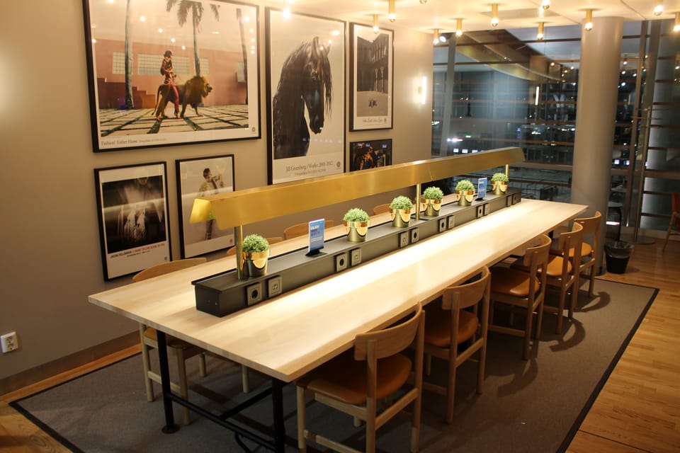 SAS Gold Lounge – Oslo Airport (OSL) – seating area