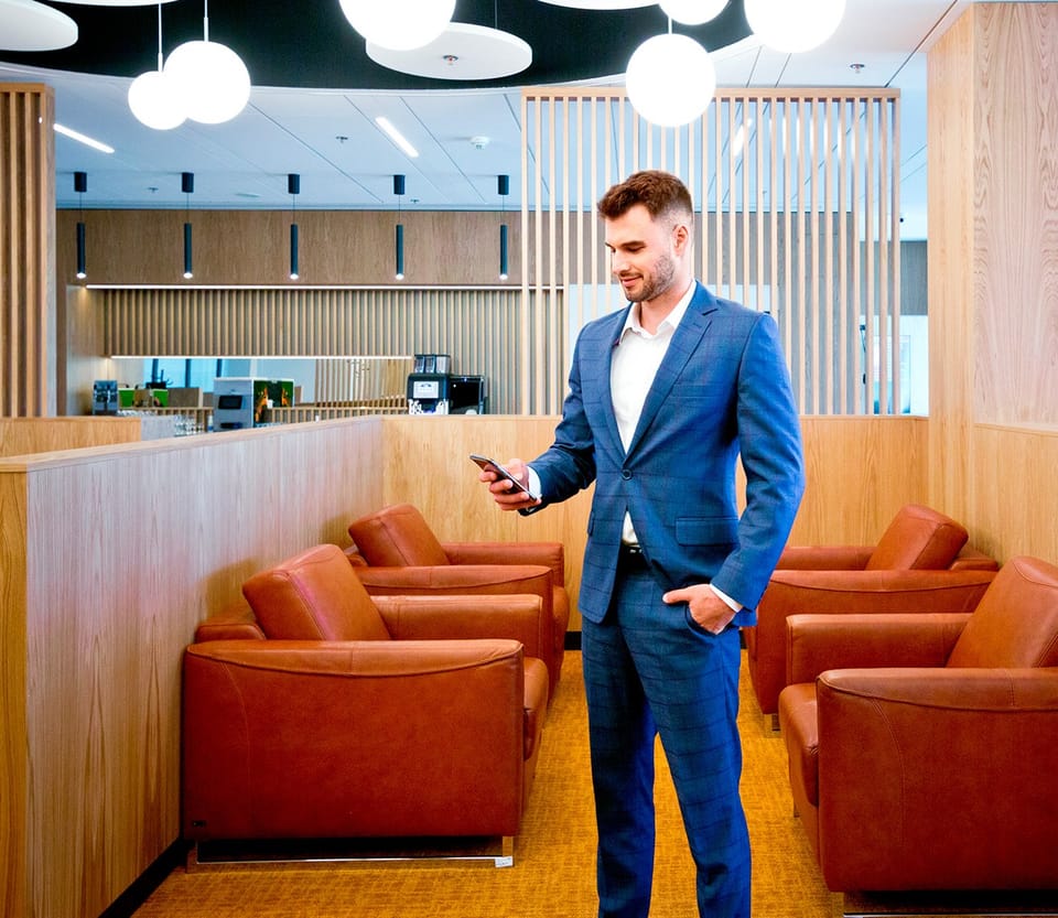 Business Lounge – Katowice Airport (KTW), Terminal B – seating area