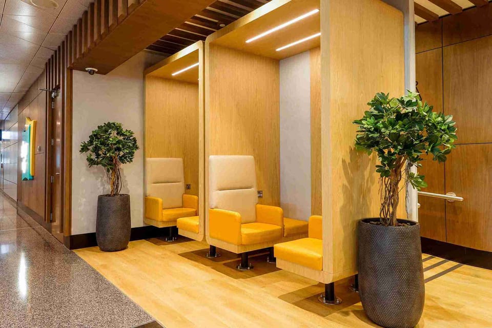 sleep 'n fly Lounge North Node – Hamad International Airport (DOH), Main Terminal – seating area