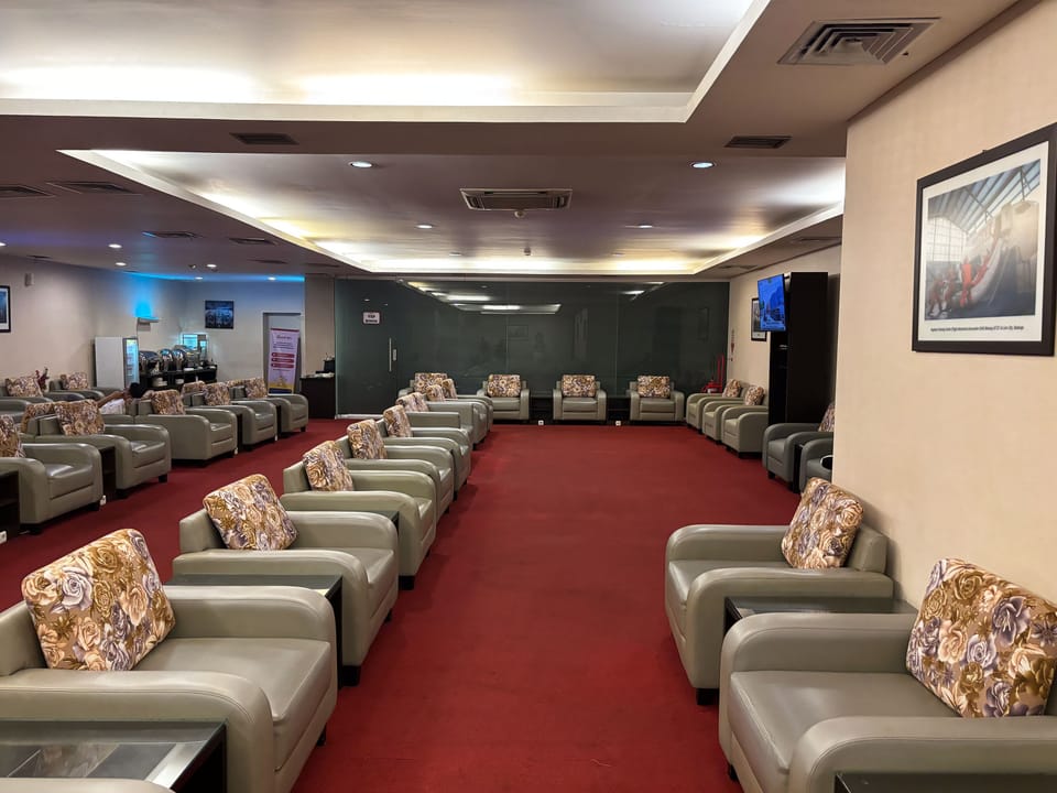 Batik Air Business Class Lounge – Jakarta Halim Airport (HLP), After security – seating area