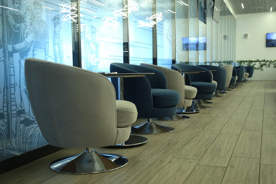 Amur Lounge – Khabarovsk Airport (KHV) – seating area
