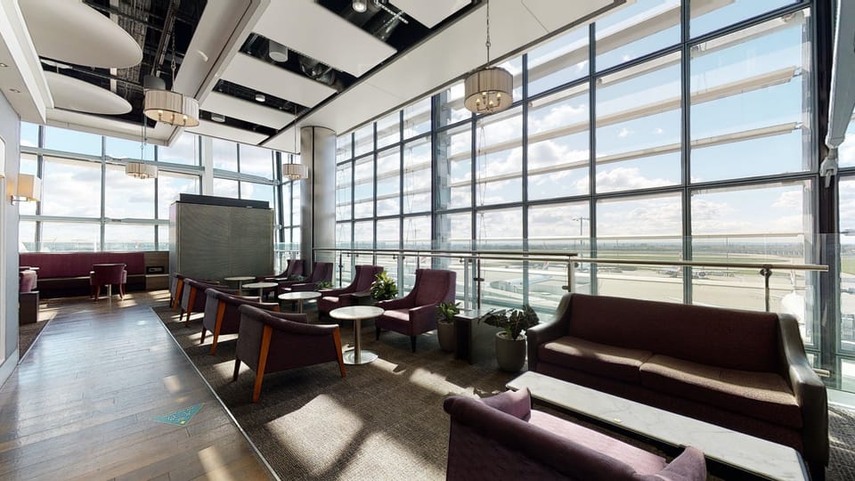 Aspire Lounge And Spa – Heathrow Airport (LHR), Terminal 5 – seating area