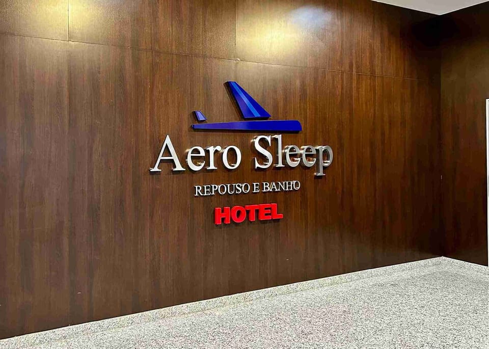 Aero Sleep – Campinas Viracopos Airport (VCP), Main Terminal – reception and entrance