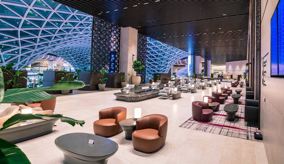 Al Mourjan Business Lounge - The Garden – Hamad International Airport (DOH), Central Zone North Node