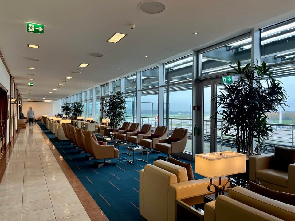 The Emirates Lounge – Zurich Airport (ZRH) – seating area