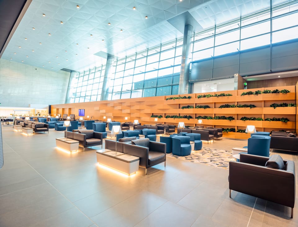 Al Maha Lounge – North – Hamad International Airport (DOH), Main Terminal