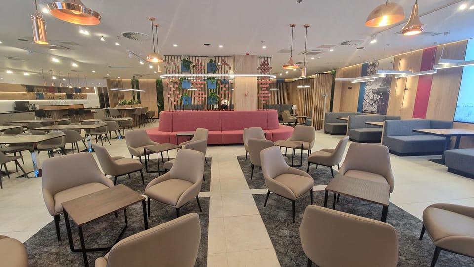 Business Lounge – Sarajevo Airport (SJJ), Terminal B – seating area