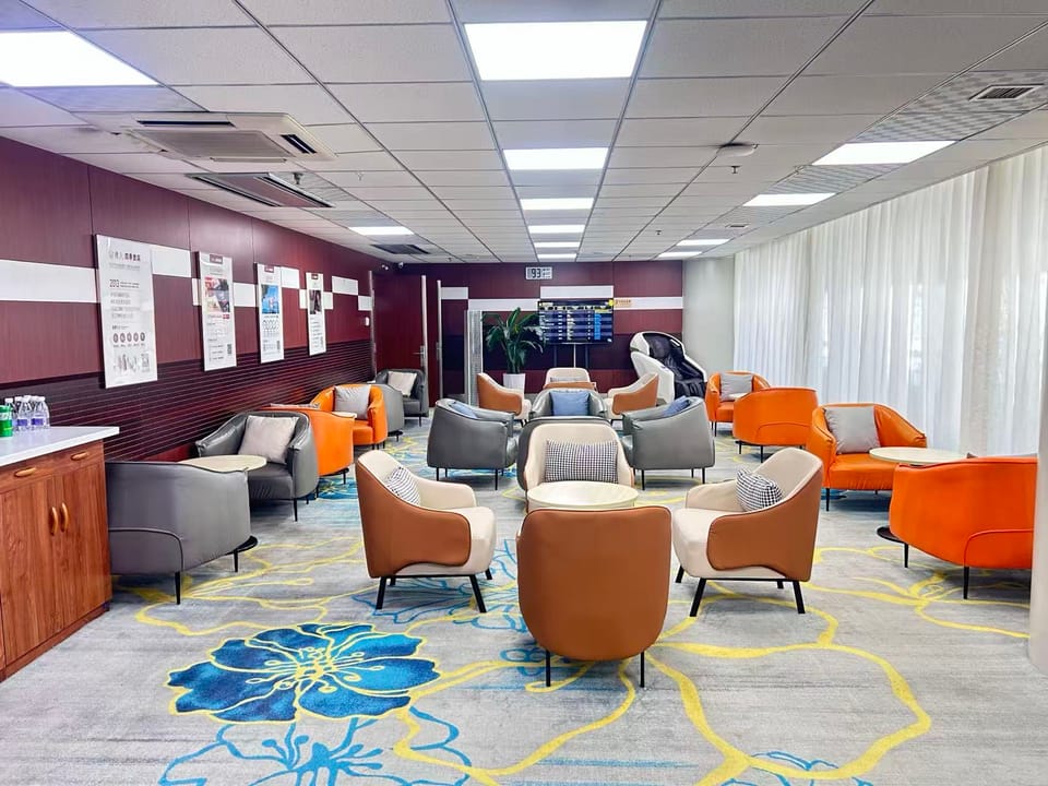 Business Lounge – Dalian Airport (DLC), Main Terminal – seating area
