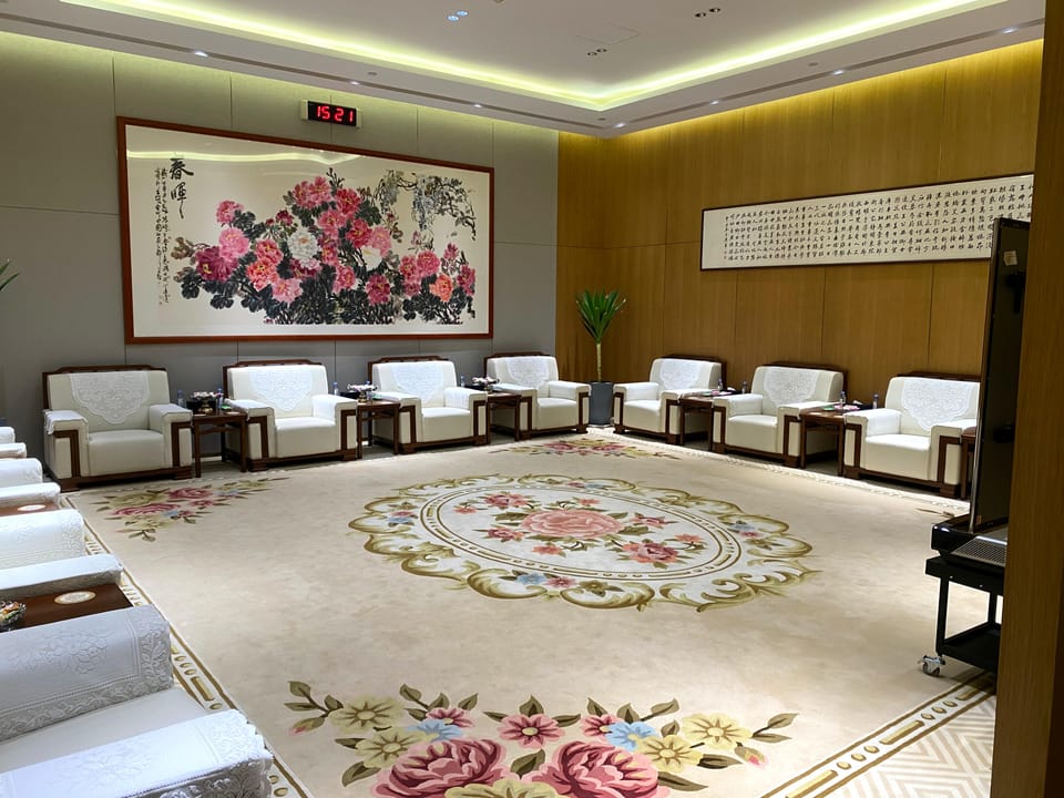 VIP Lounge – Heze Mudan Airport (HZA), Main Terminal – seating area