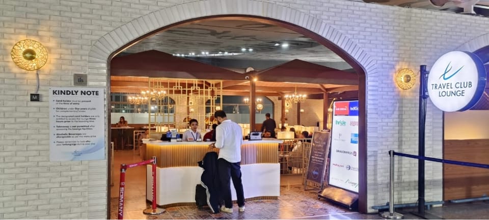 Travel Club Lounge Annex (Domestic) – Kolkata Airport (CCU), Terminal 1