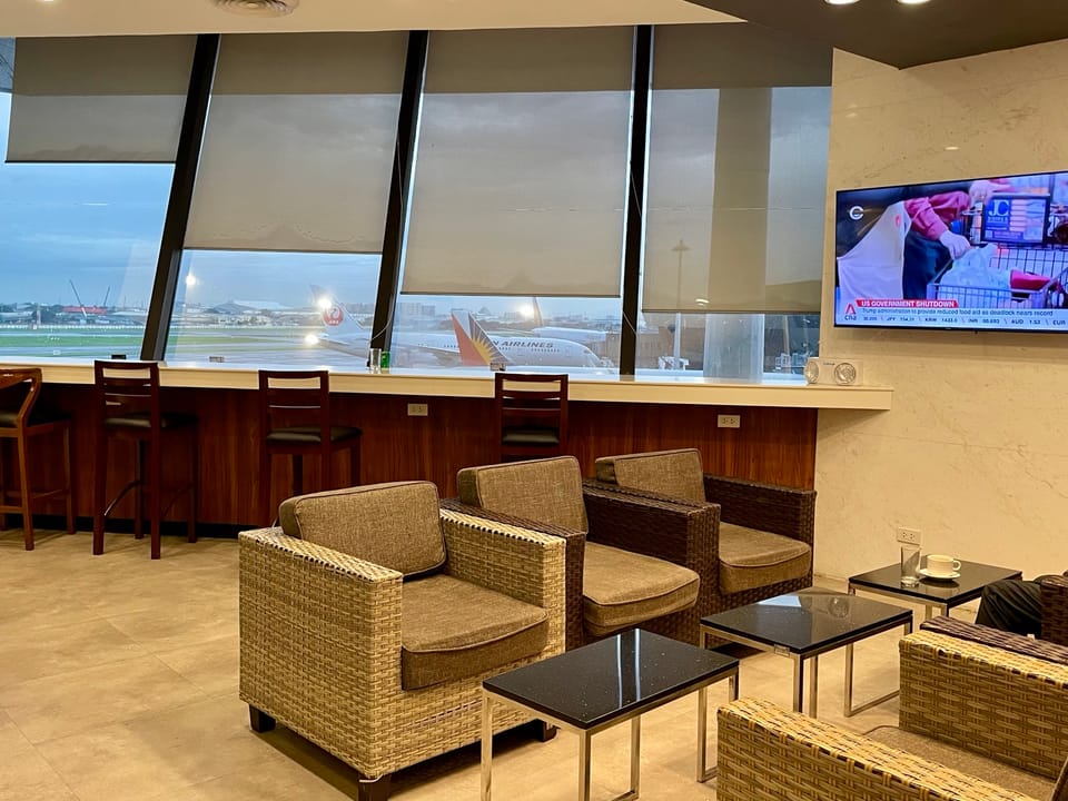 Pagss Lounge Mnl Terminal 1 Observation – Manila Ninoy Aquino Airport (MNL), Terminal 1 – seating area