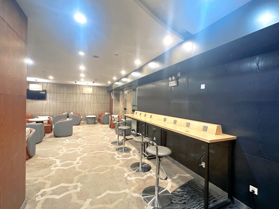 First Class Lounge – Changzhou Airport (CZX), Main Terminal – seating area