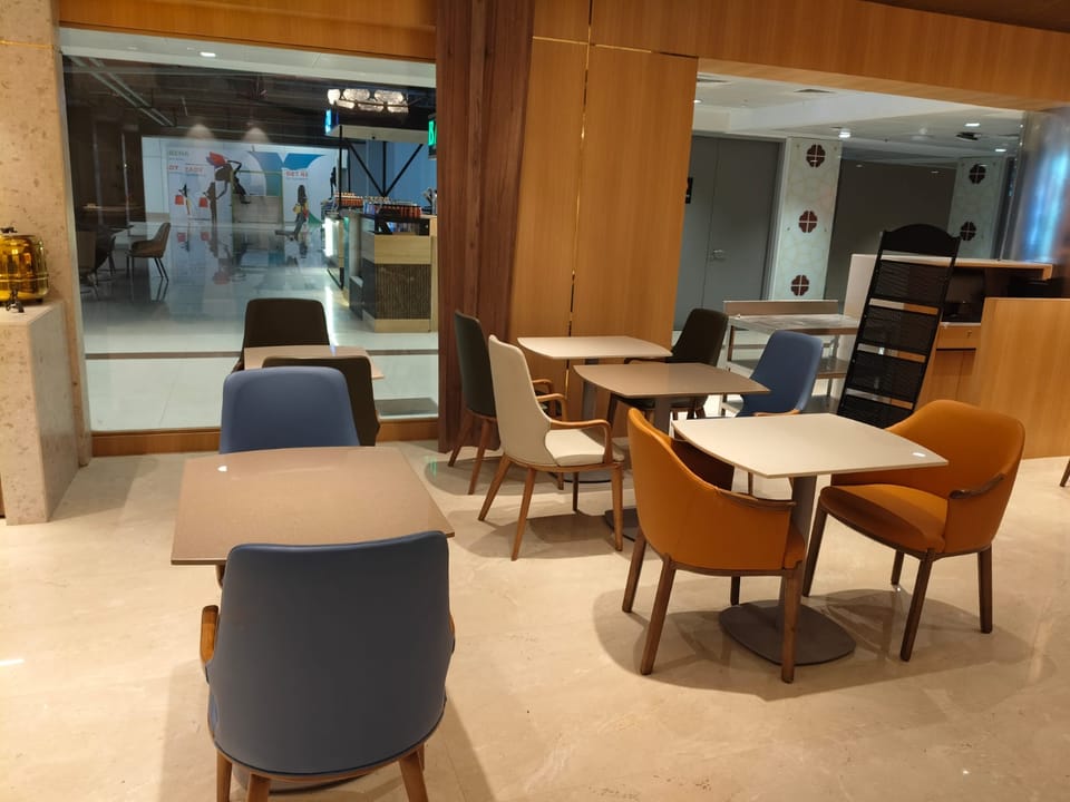 Elysian Lounge - International – Pune Airport (PNQ), New Integrated Terminal Building